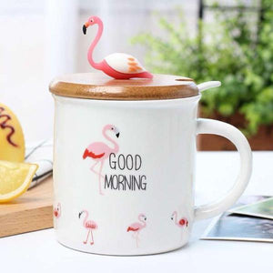 Good Morning Flamingo Mug