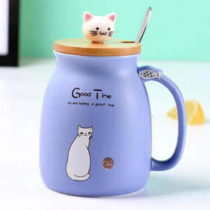 Ceramic Pastel Kitty Mug (Limited Edition)